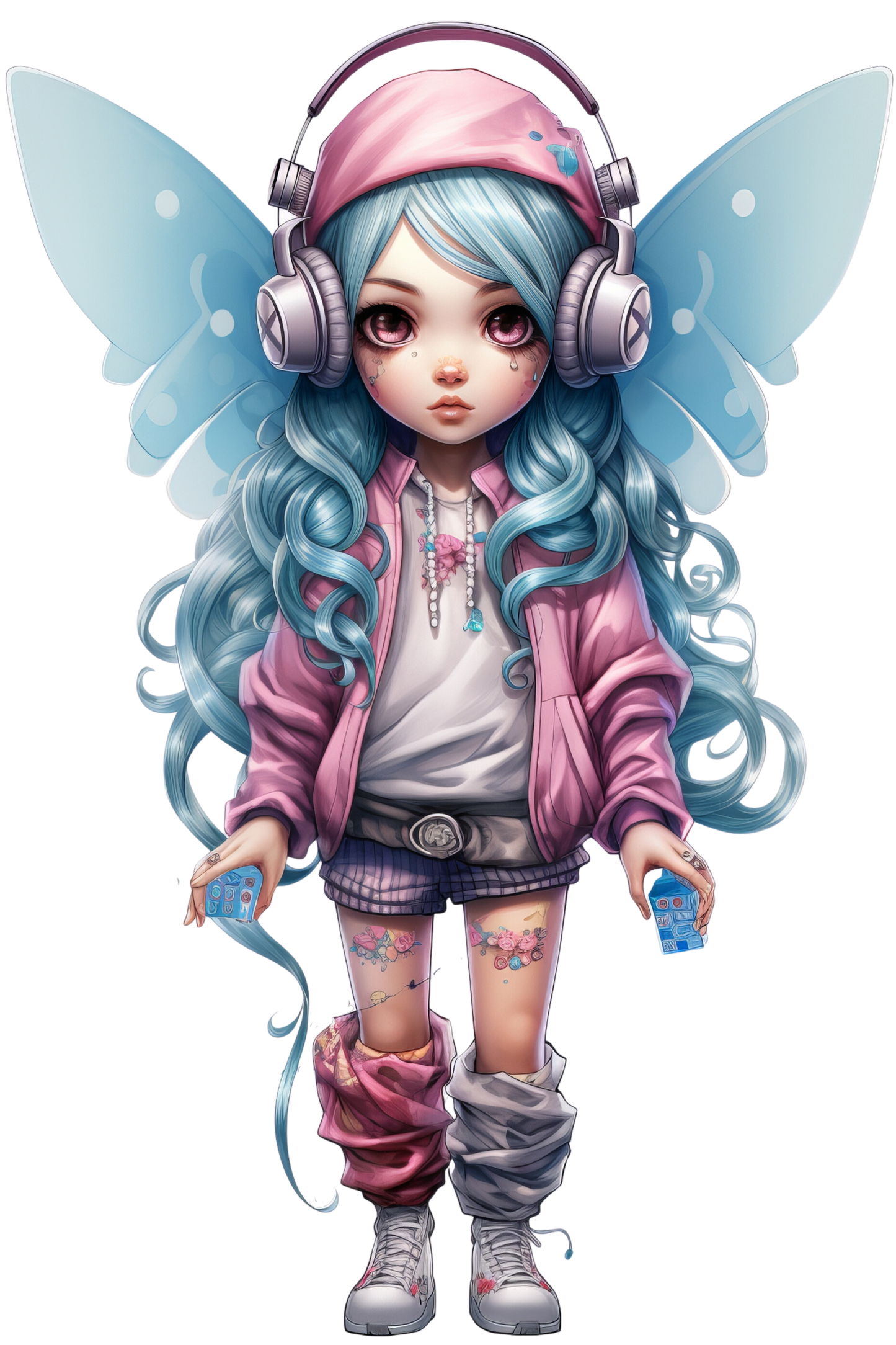Bügelbild Hip Hop Fairy #16 Fylou's Style