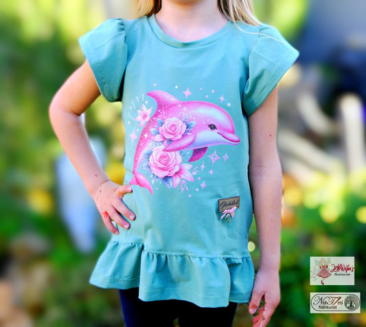 Bügelbild Glitzer Delfin #11 Fylou's Style