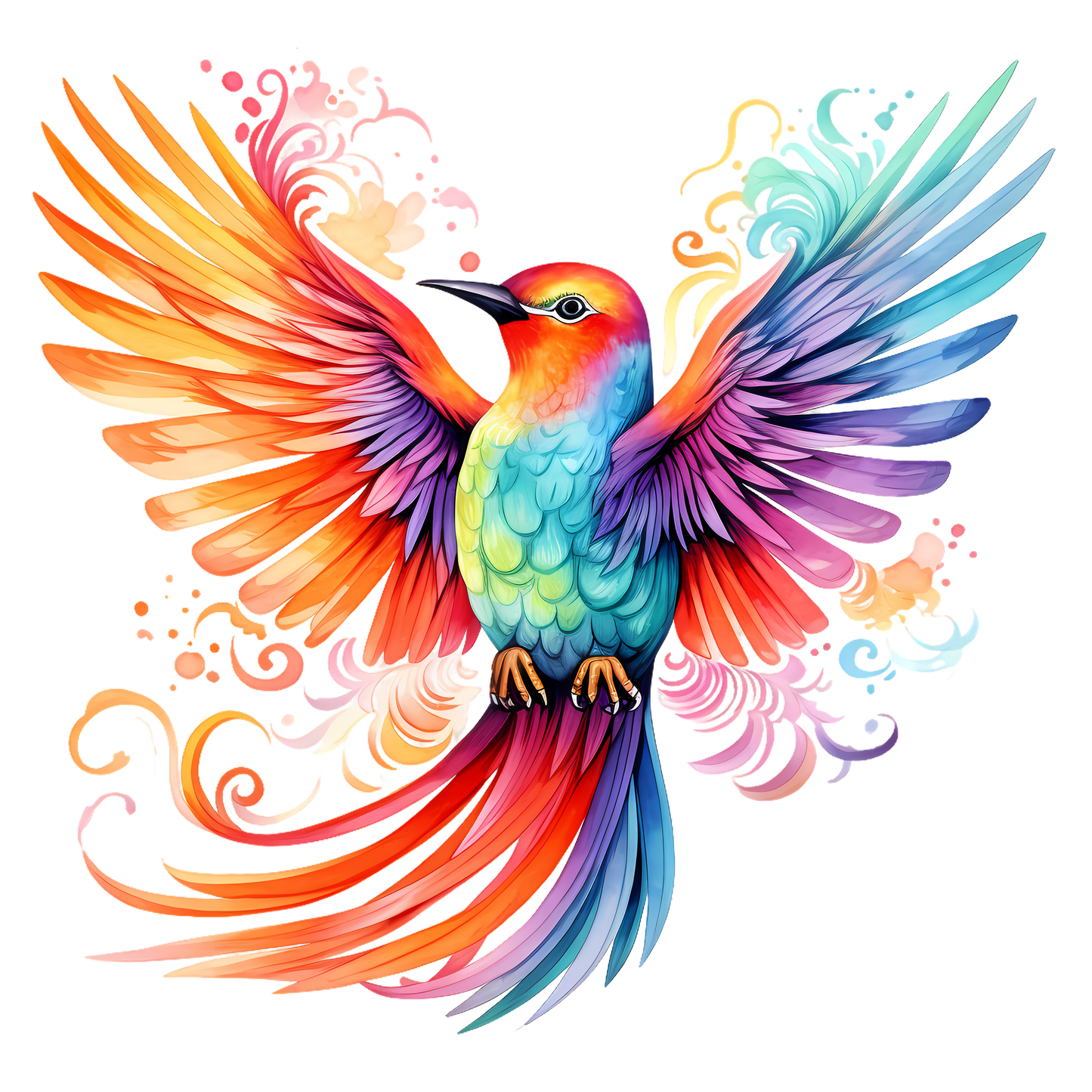 Bügelbild Colorful Animal #3 Fylou's Style