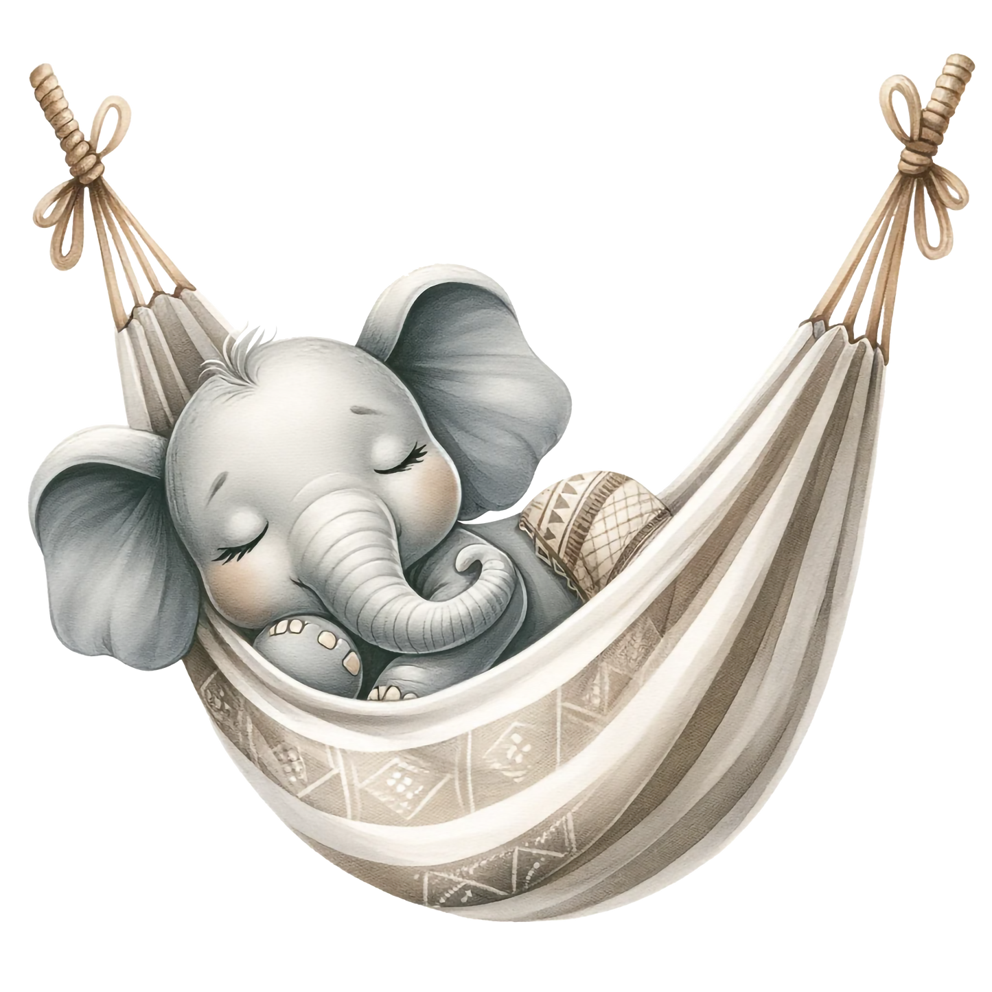Bügelbild Elefant #7 Fylou's Style