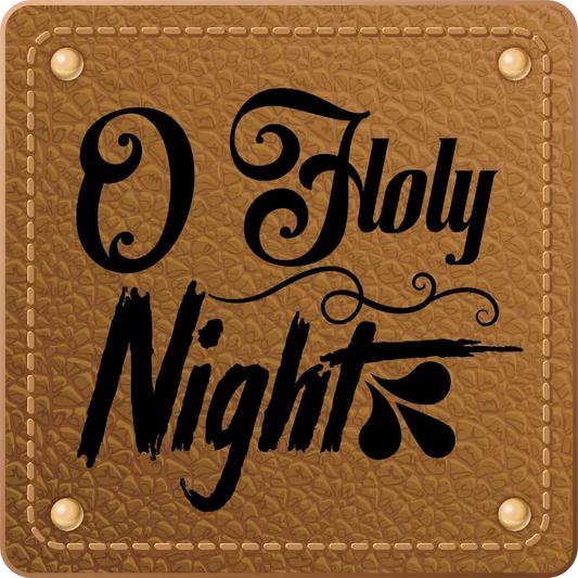 Bügellabel O Holy Night - Fylou's Style