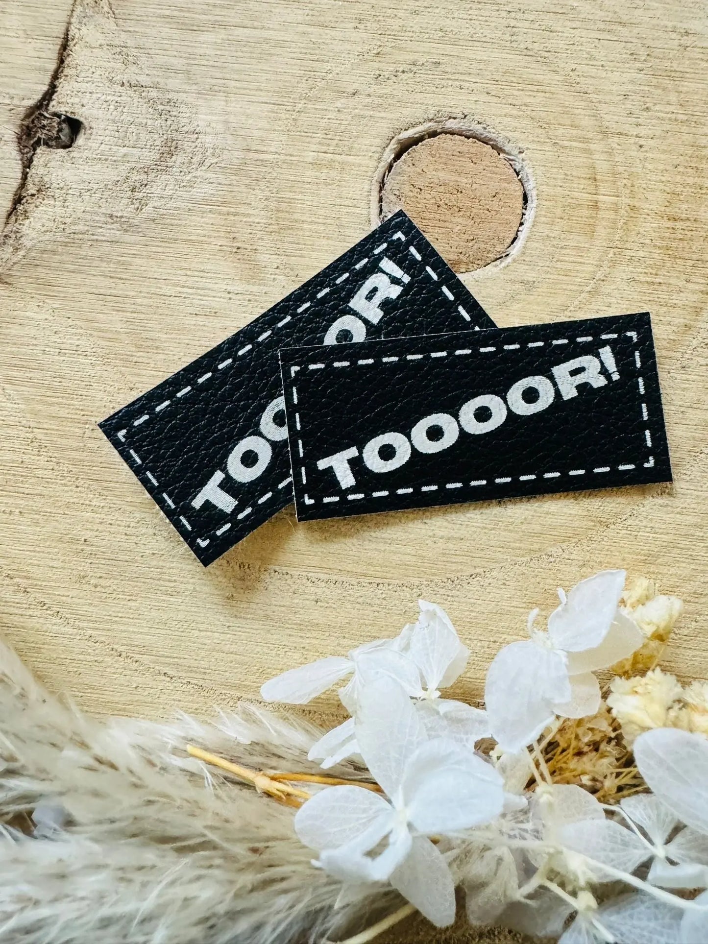 Kunstleder Label TooooR! Fylou's Style