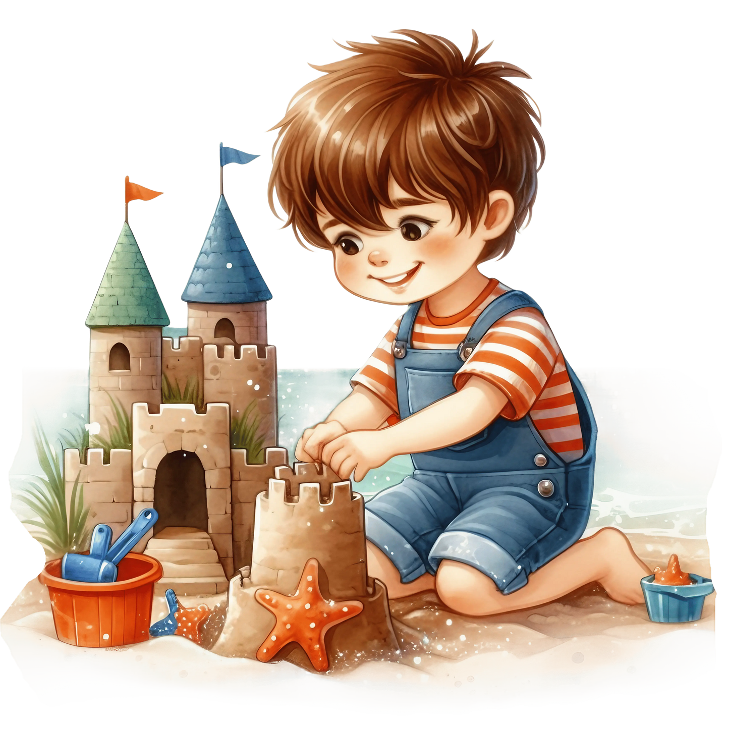Bügelbild Summer Beach Kids #25 Fylou's Style