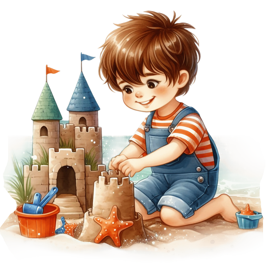 Bügelbild Summer Beach Kids #25 Fylou's Style