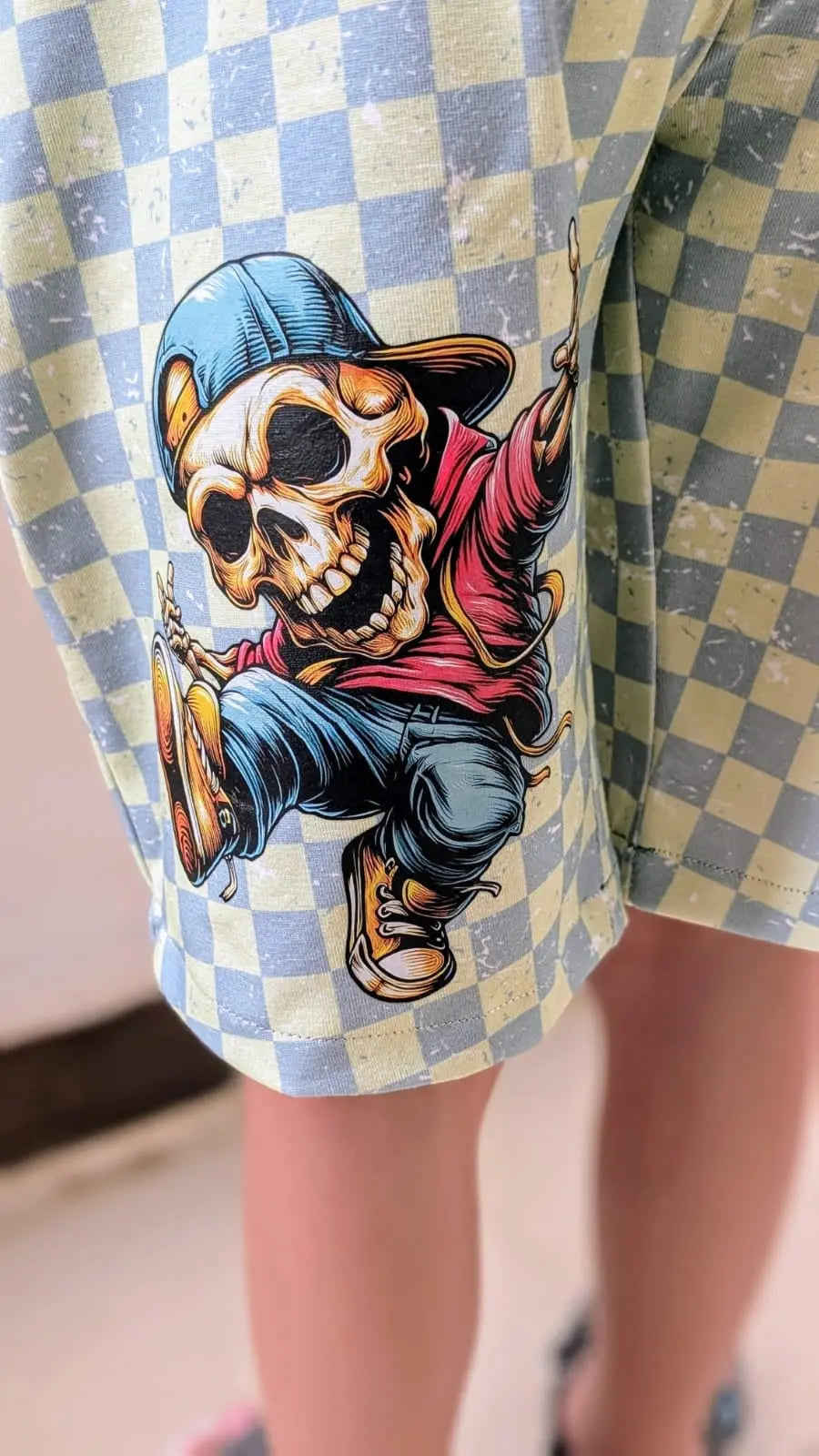 Bügelbild Skull Boy Fylou's Style