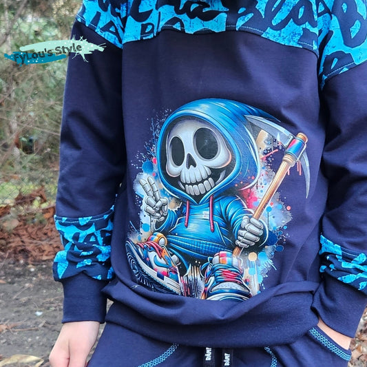 Bügelbild Streetwear Grim Reaper #2 Fylou's Style