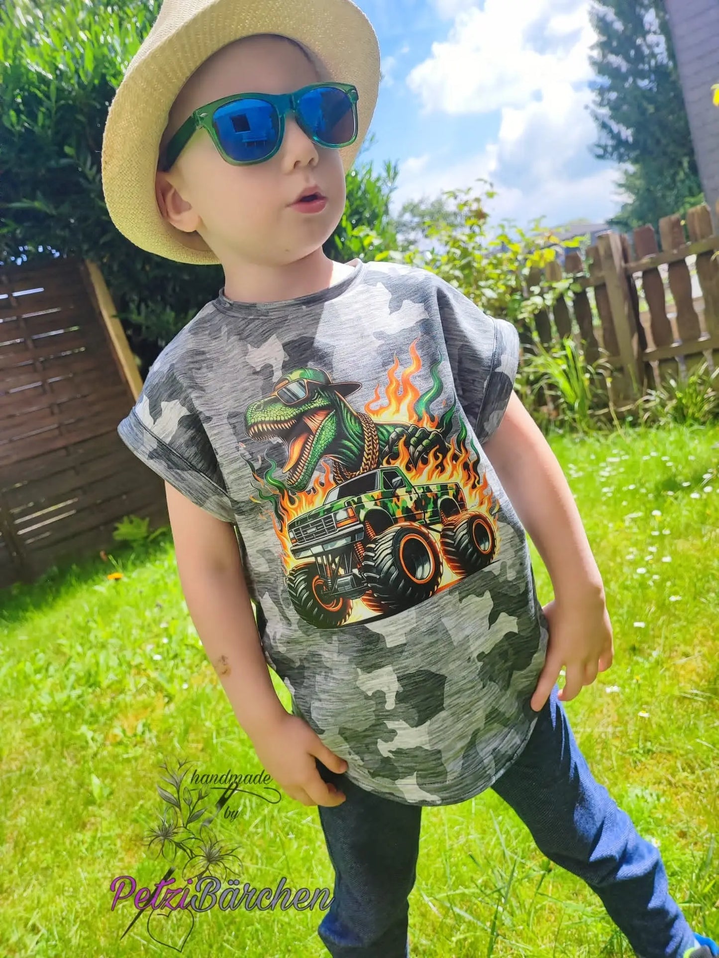 Bügelbild Dino Monstertruck #14 Fylou's Style