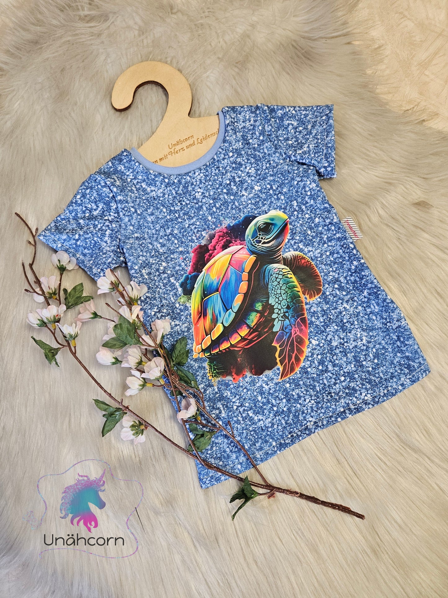 Bügelbild Colorful Turtle Fylou's Style