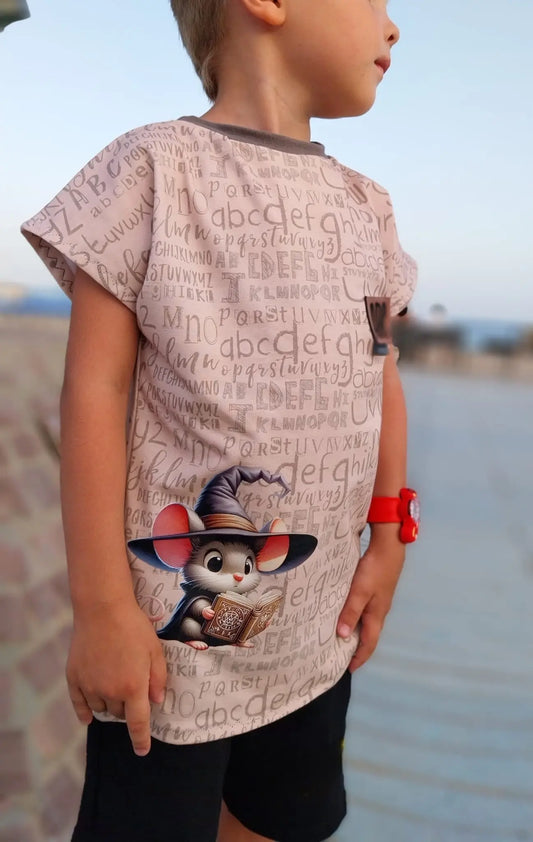 Bügelbild Zauberer Maus Fylou's Style