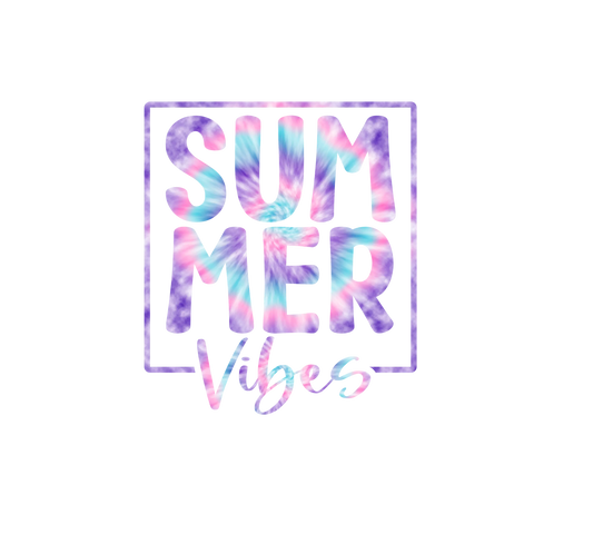 Bügelbild Summer Vibes Framed Fylou's Style