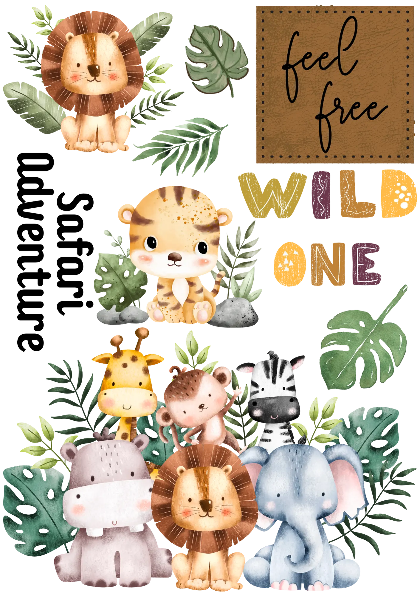 Bügelbild Bogen Wildnis #2 - Fylou's Style