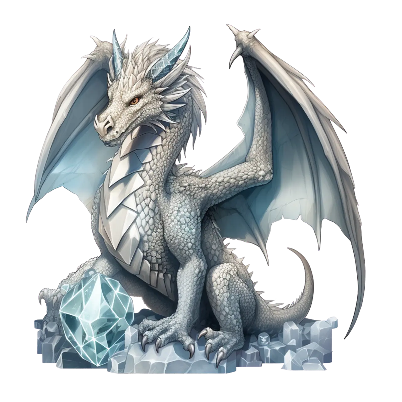 Bügelbild Eisdrache #2 Fylou's Style