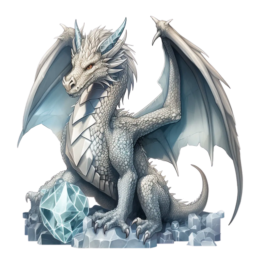 Bügelbild Eisdrache #2 Fylou's Style