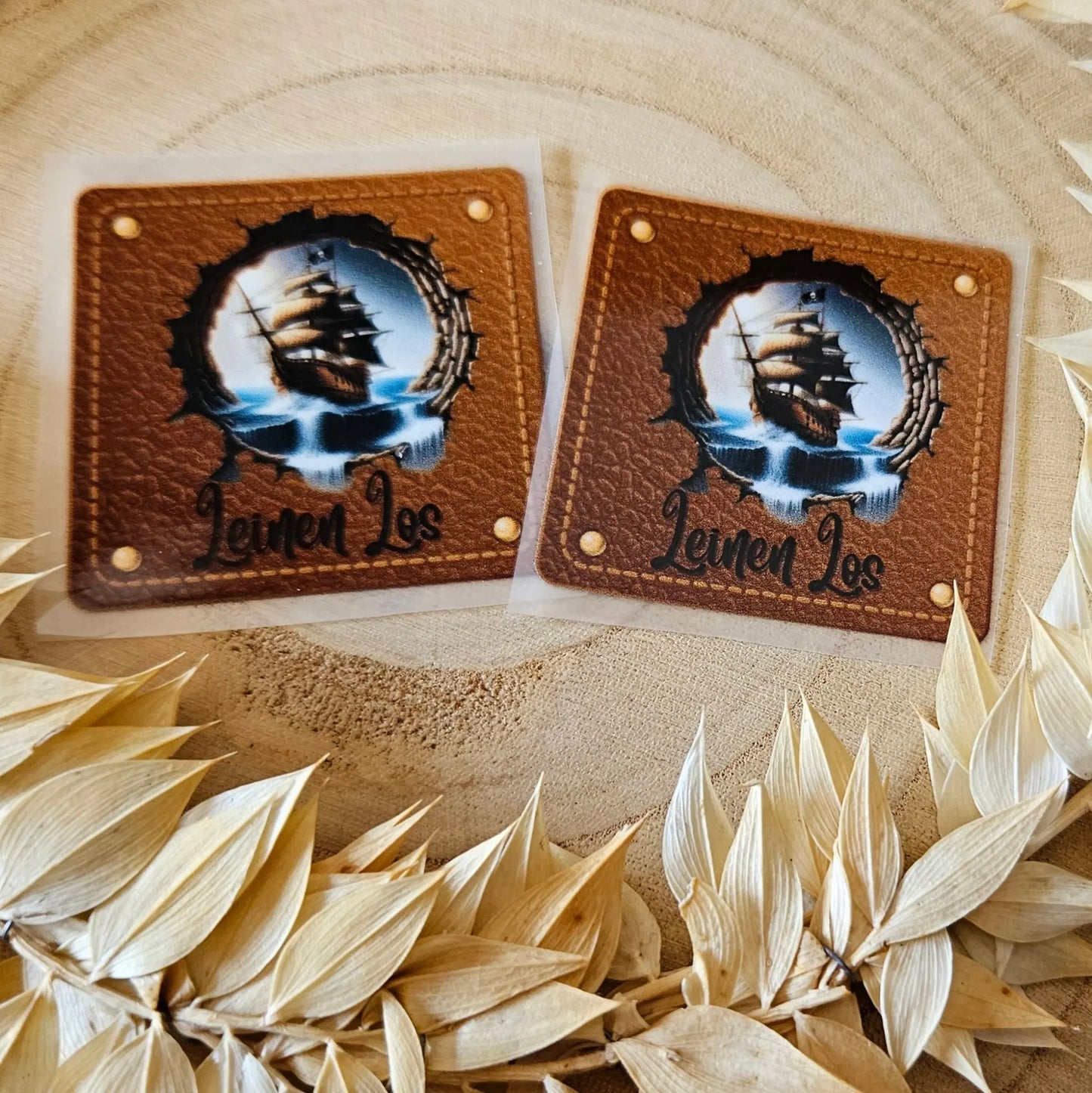 Bügellabel Leinen los Fylou's Style