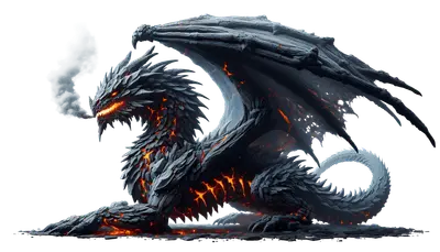 Bügelbild Mountain Dragon #7 - Fylou's Style
