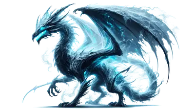 Bügelbild Ghostly Dragon #17 - Fylou's Style