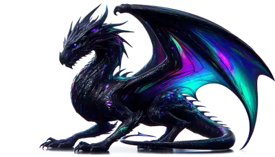 Bügelbild Iridescent Dragon #40 - Fylou's Style