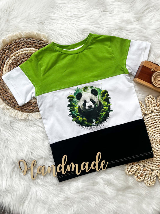 Bügelbild Regenwald Panda #3 Fylou's Style