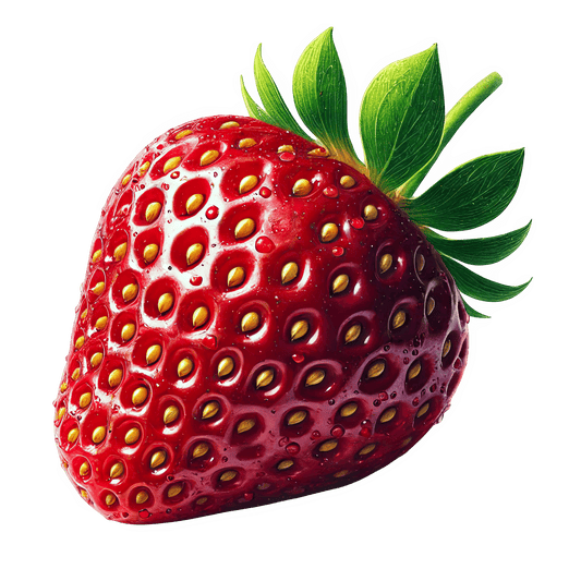 Bügelbild frische Erdbeeren #4 Fylou's Style