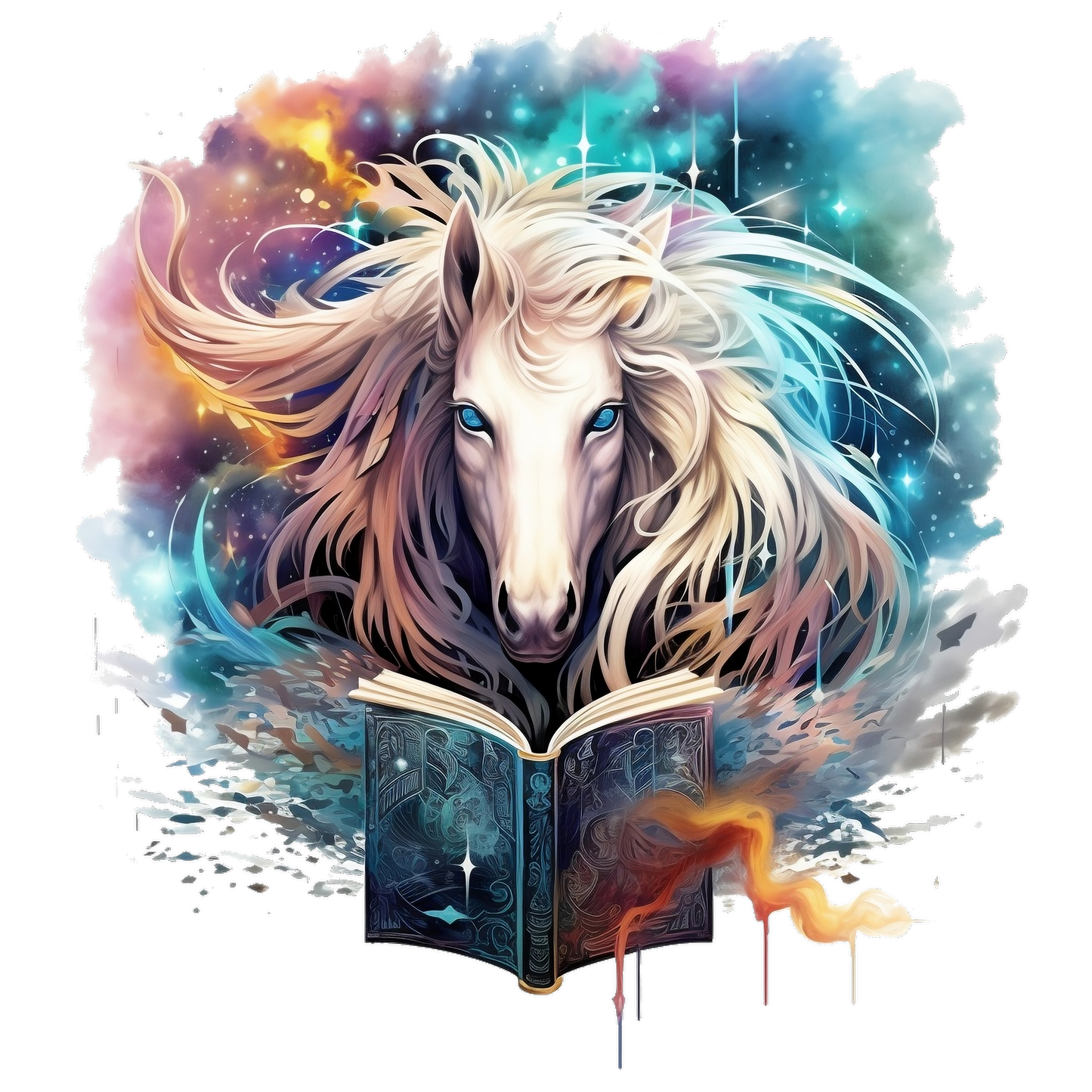 Bügelbild Magical Books #129 Fylou's Style