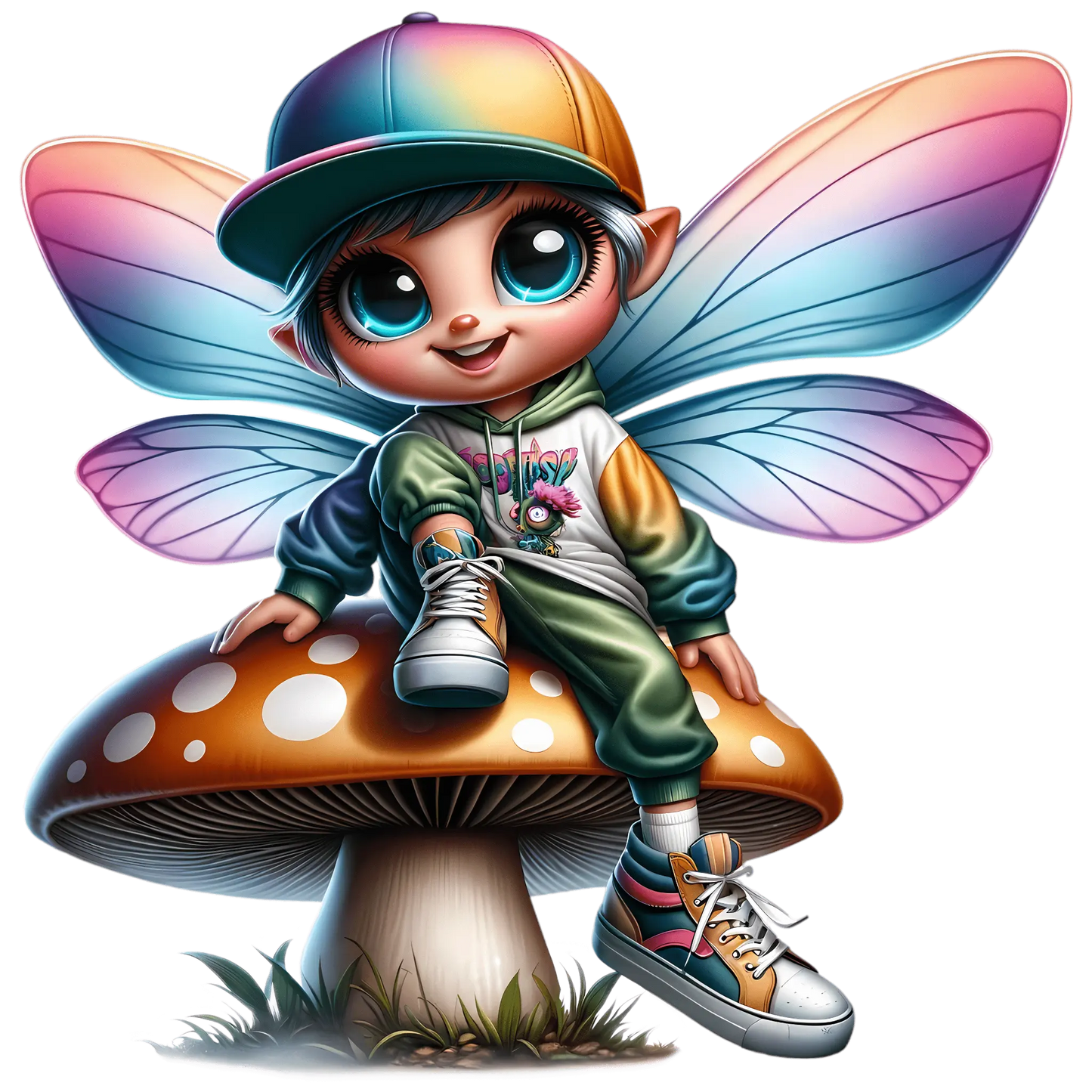 Bügelbild Streetwear Fairies #1 Fylou's Style