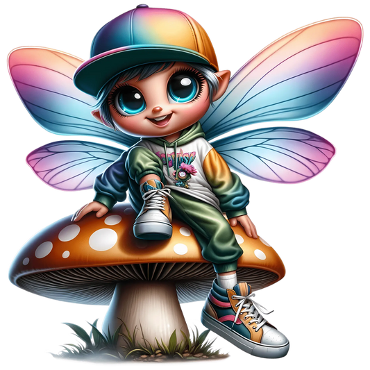 Bügelbild Streetwear Fairies #1 Fylou's Style