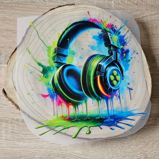 Bügelbild Kopfhörer #5 Fylou's Style