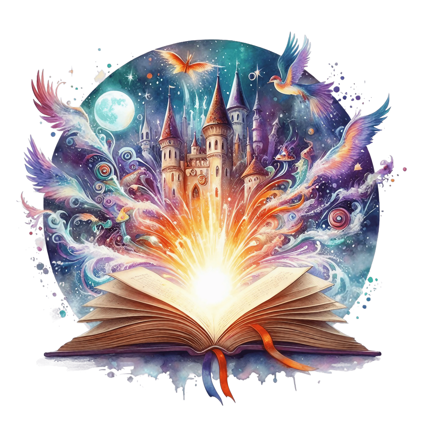 Bügelbild Fantasy Books #8 - Fylou's Style