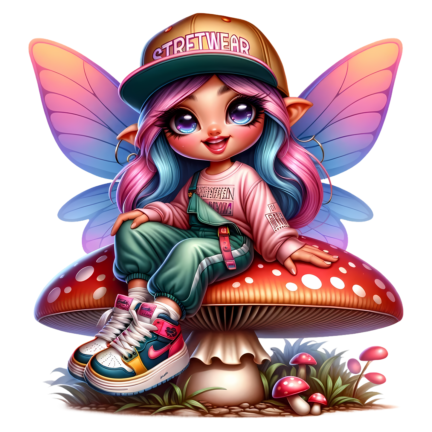 Bügelbild Streetwear Fairies #6 Fylou's Style