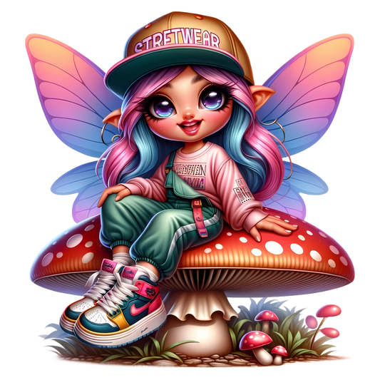 Bügelbild Streetwear Fairies #6 Fylou's Style