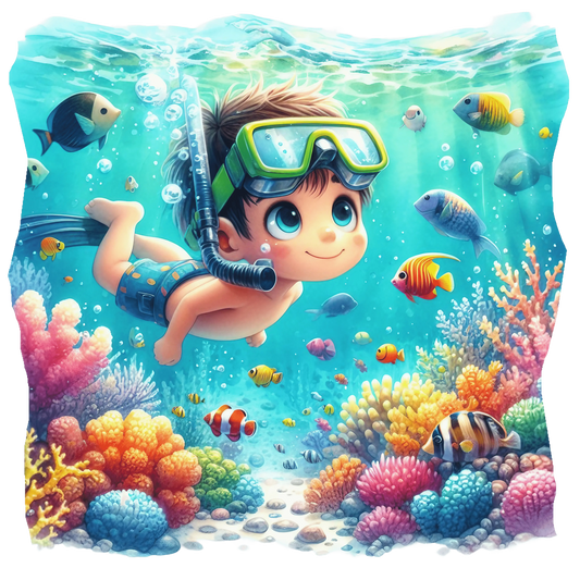 Bügelbild Summer Beach Kids #22 Fylou's Style