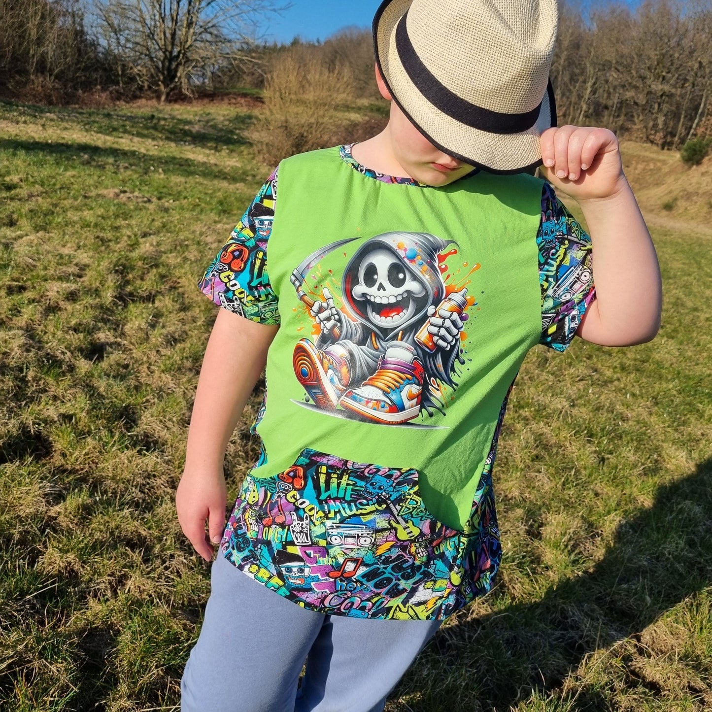 Bügelbild Streetwear Grim Reaper #5 Fylou's Style