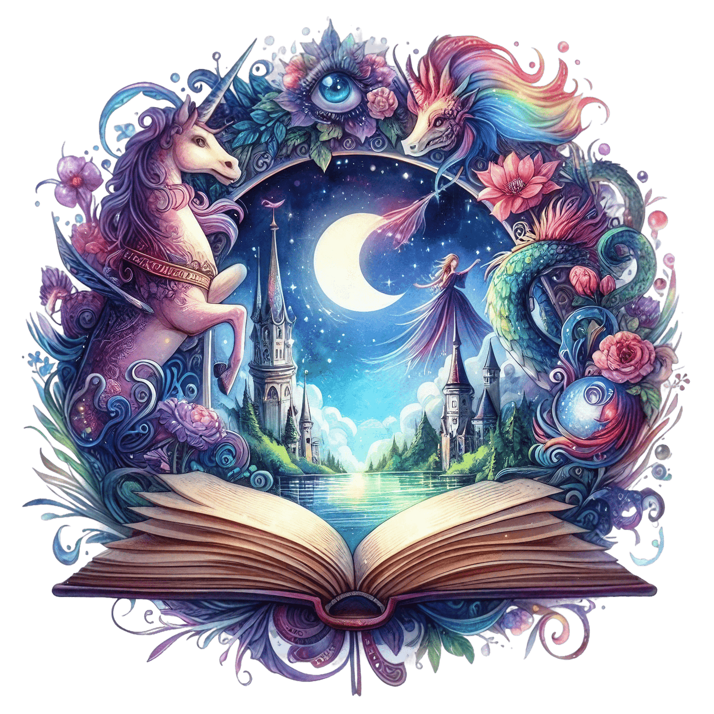 Bügelbild Fantasy Books #22 Fylou's Style