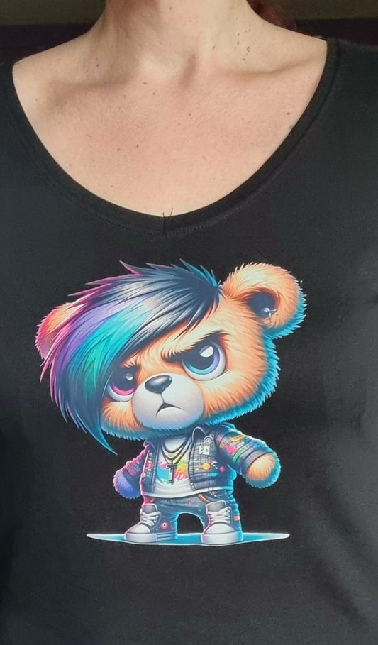 Bügelbild Graffiti Bär #5 Fylou's Style