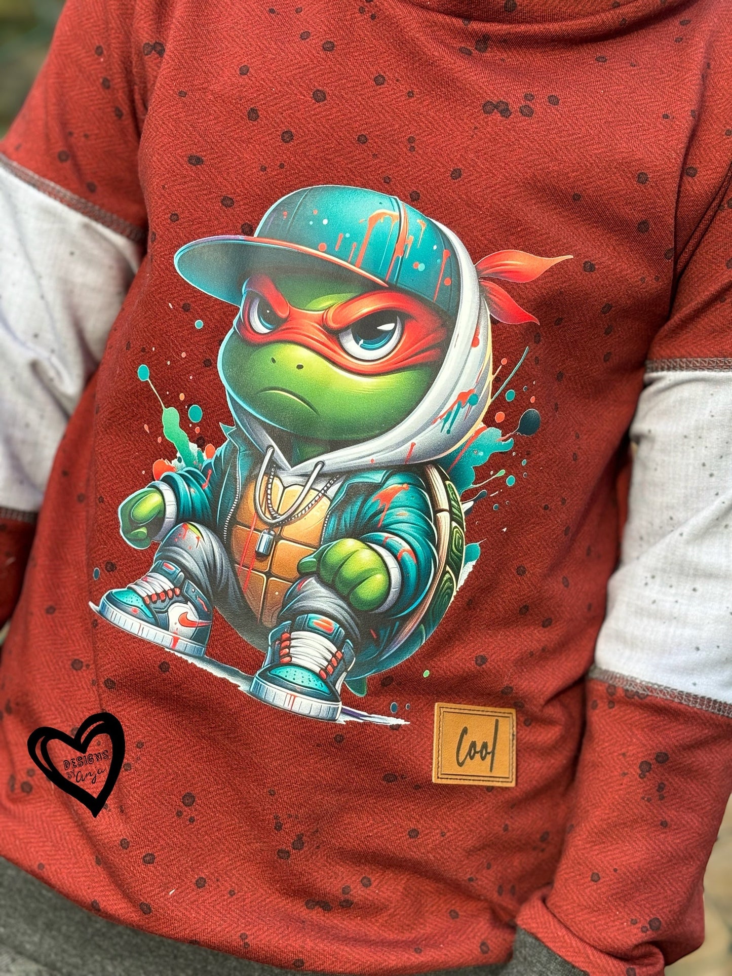Bügelbild Streetwear Turtles #5 Fylou's Style