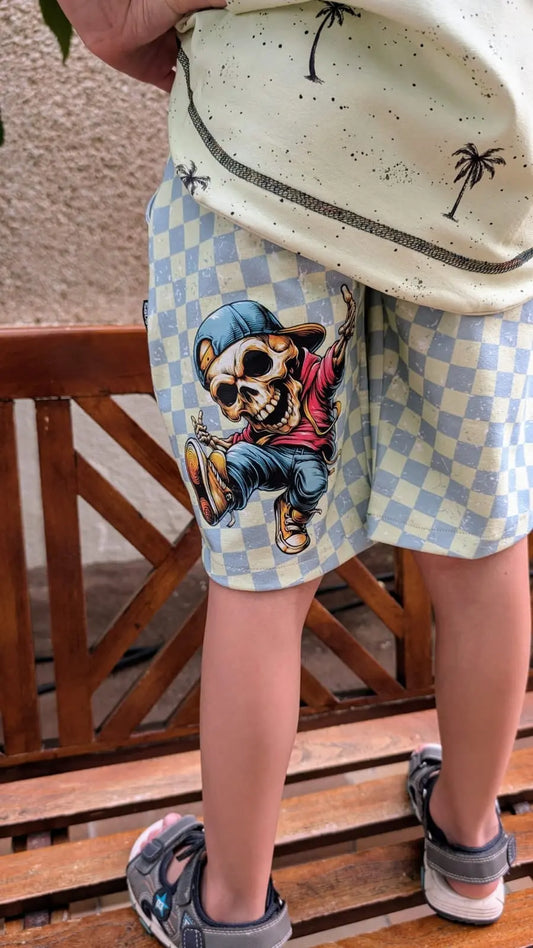 Bügelbild Skull Boy Fylou's Style