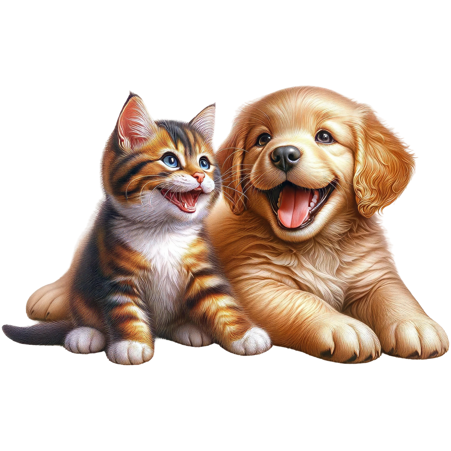 Bügelbild süße Tierfreunde #6 - Fylou's Style