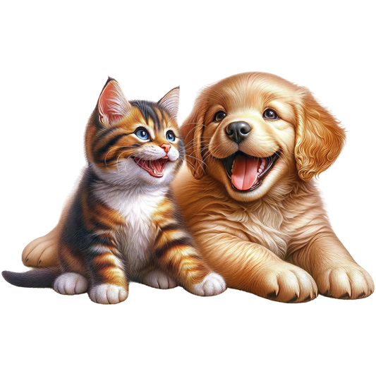 Bügelbild süße Tierfreunde #6 - Fylou's Style