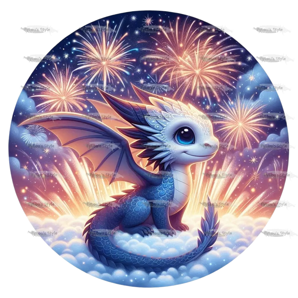 Bügelbild Silvester Party #9 - Fylou's Style