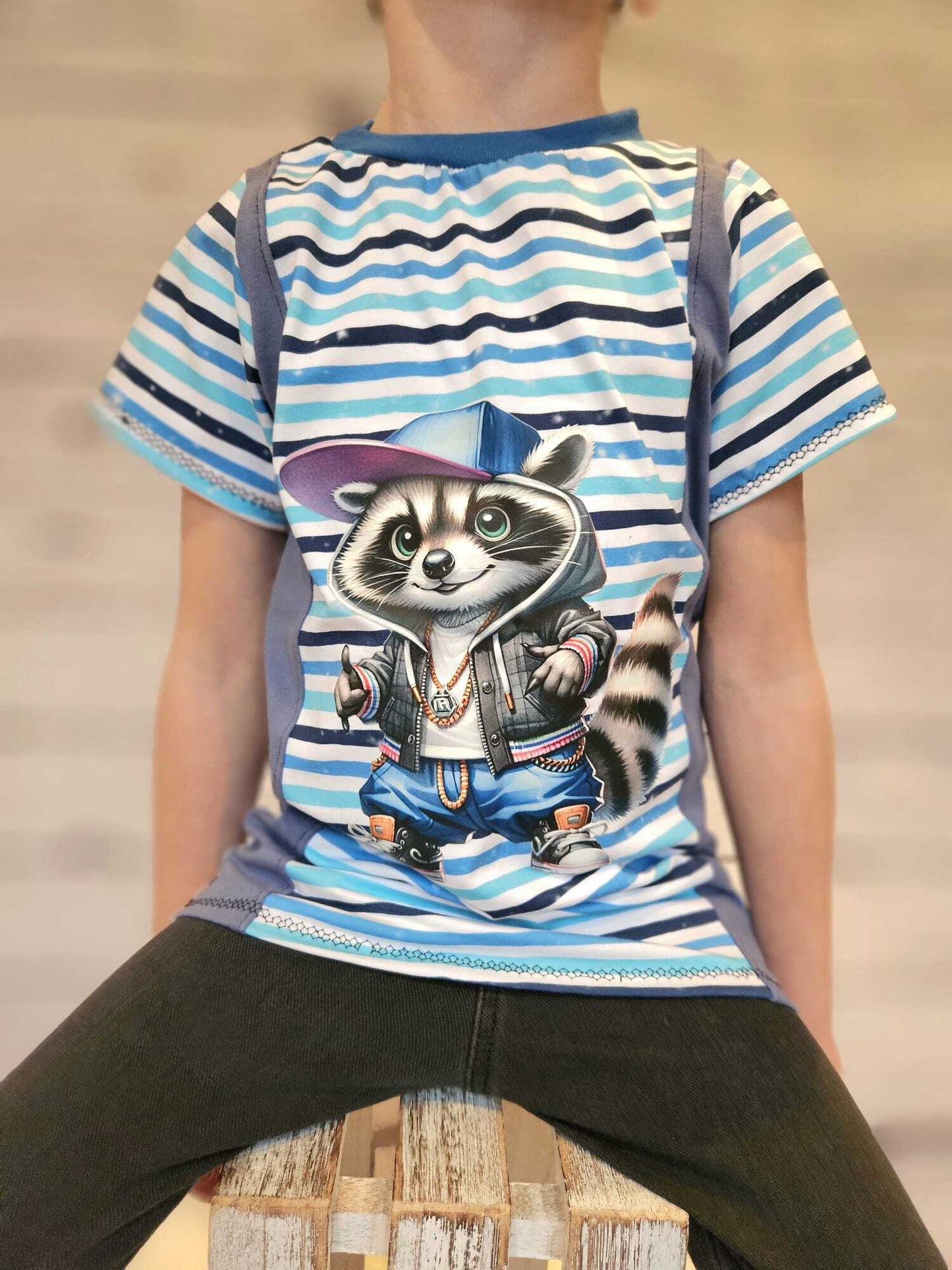 Bügelbild cool Racoon #21 Fylou's Style
