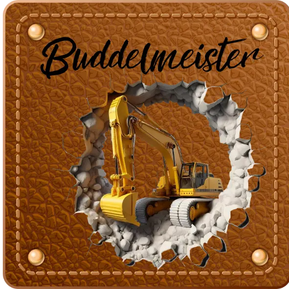 Bügellabel Buddelmeister Fylou's Style