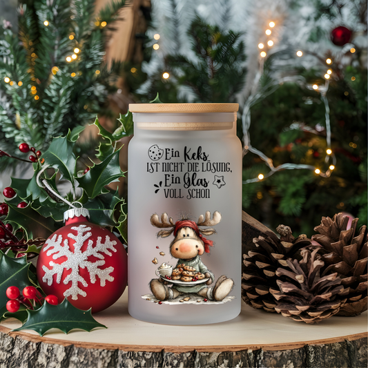 A4 Bogen Rub ON Sticker Weihnachtsglück, Rentier, Plätzchen