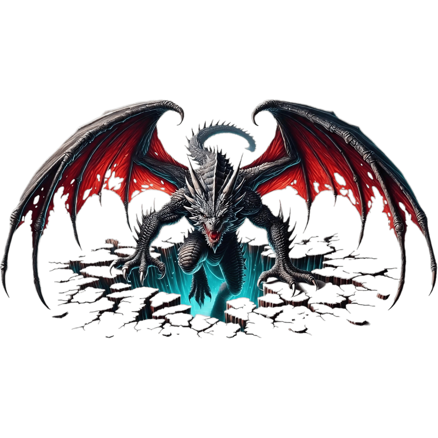 Bügelbild 3D Fantasy Drache #10 - Fylou's Style