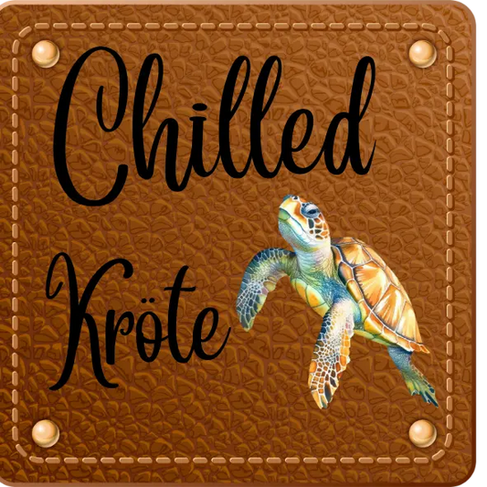 Bügellabel chilled Kröte Fylou's Style