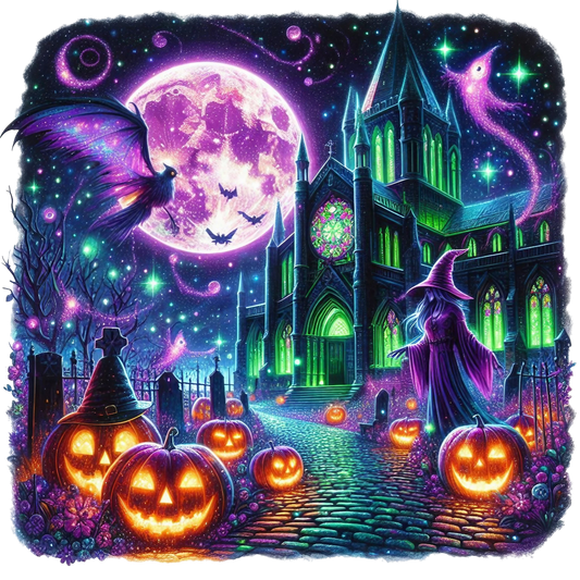 Bügelbild Spukendes Halloween #7