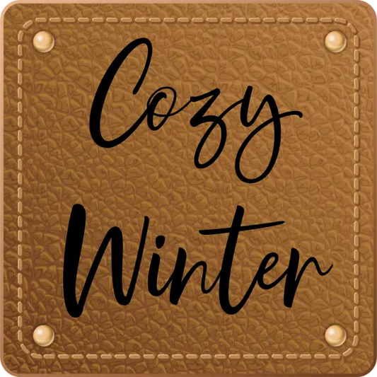 Bügellabel Cozy Winter - Fylou's Style