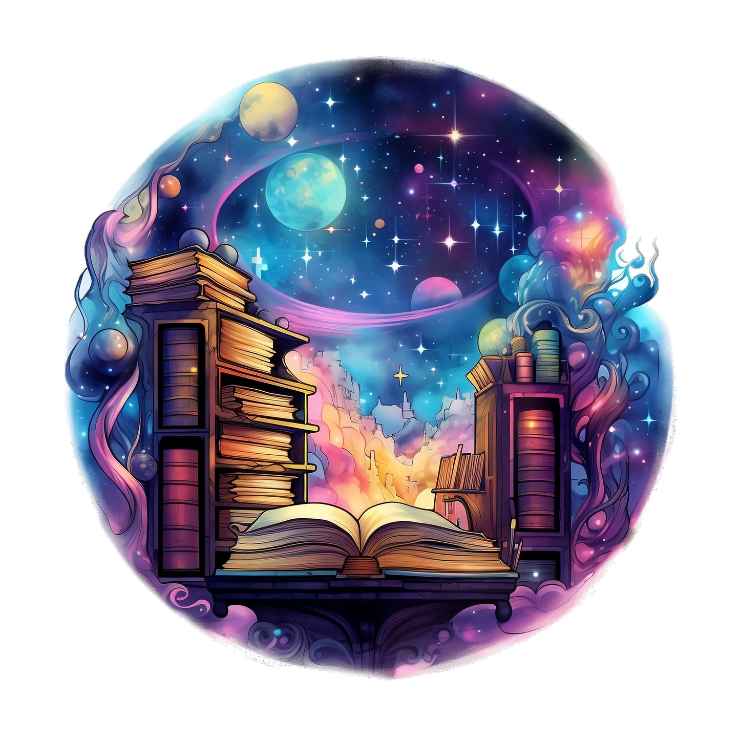 Bügelbild Magical Book #50 - Fylou's Style