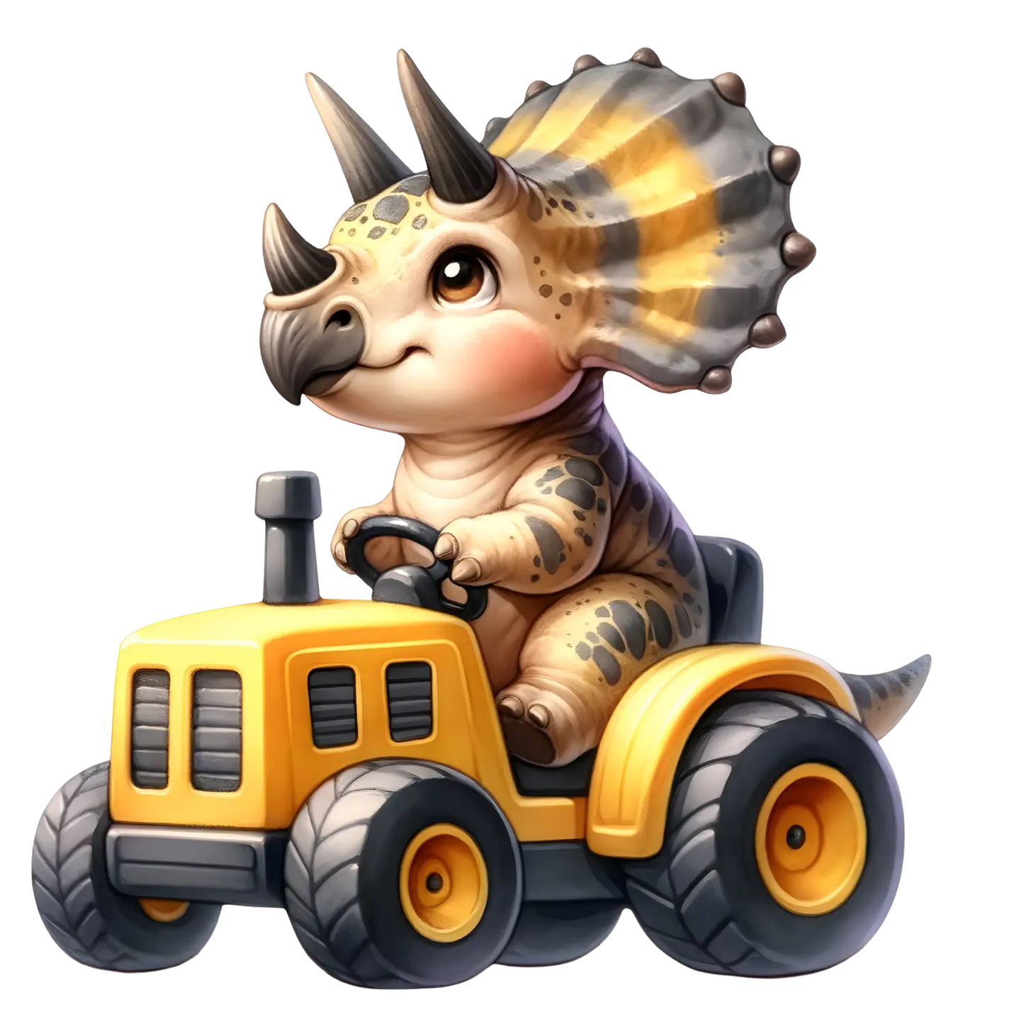 Bügelbild Dino Fahrzeuge #4 Fylou's Style