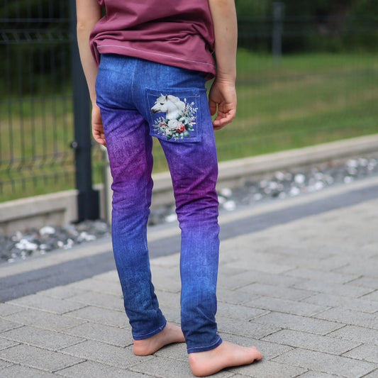 Bügelbild Watercolor Pferd #32 Fylou's Style