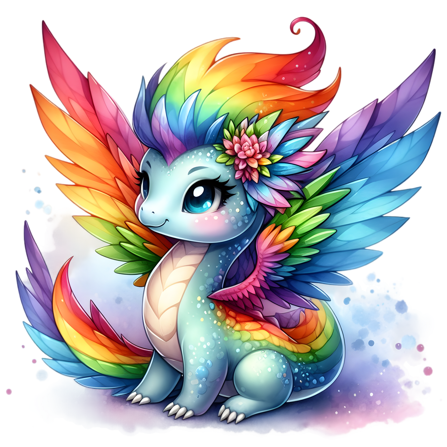 Bügelbild Baby Dragons #67 Fylou's Style